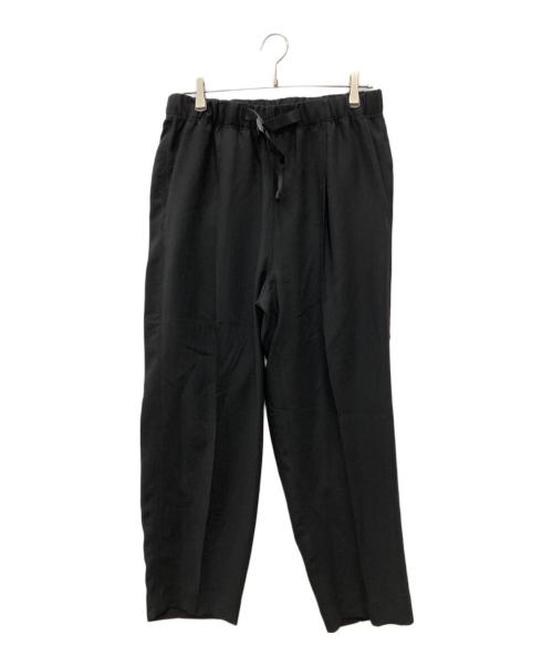 UNITED ARROWS by DAISUKE OBANA（ユナイテッドアローズアンドサンズバイダイスケオバナ）UNITED ARROWS BY DAISUKE OBANA (ユナイテッドアローズアンドサンズバイダイスケオバナ) I BELT CR 1P PANTS ブラック サイズ:Ｍ 未使用品の古着・服飾アイテム