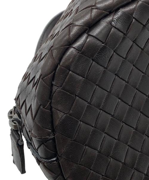 BOTTEGA VENETA（ボッテガベネタ）BOTTEGA VENETA (ボッテガベネタ) 丸型ハンドバッグ ブラウン サイズ:下記参照の古着・服飾アイテム