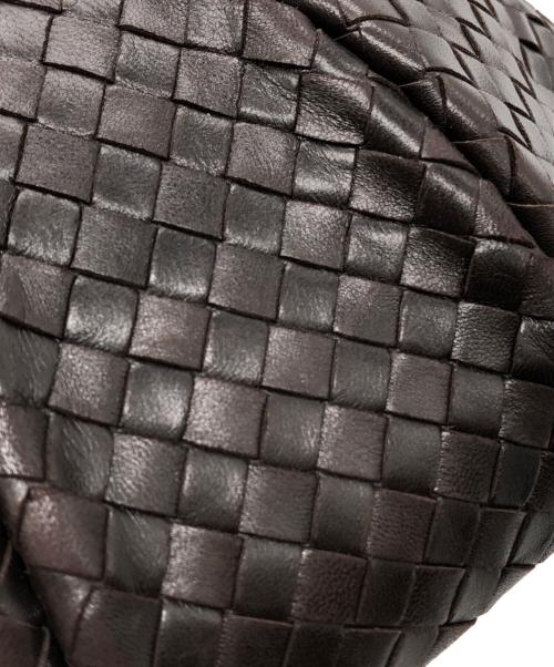 BOTTEGA VENETA（ボッテガベネタ）BOTTEGA VENETA (ボッテガベネタ) 丸型ハンドバッグ ブラウン サイズ:下記参照の古着・服飾アイテム