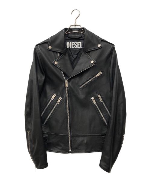 DIESEL（ディーゼル）DIESEL (ディーゼル) L-GARRETT-Aダブルライダースジャケット ブラック サイズ:Lの古着・服飾アイテム