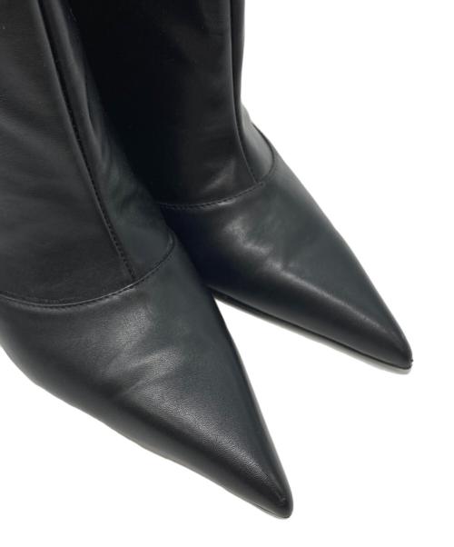 MAISON SPECIAL（メゾンスペシャル）MAISON SPECIAL (メゾンスペシャル) Loose Long Boots ブラック サイズ:38の古着・服飾アイテム