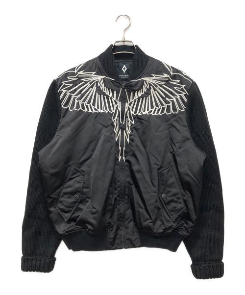 MARCELO BURLON（マルセロバーロン）MARCELO BURLON (マルセロバーロン) ジップブルゾン ブラック サイズ:Lの古着・服飾アイテム