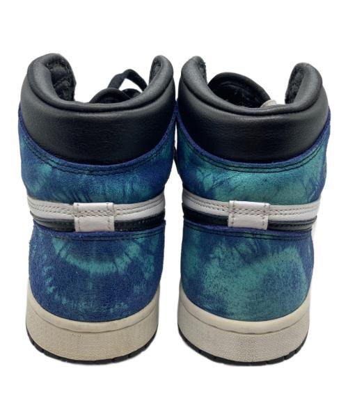 NIKE（ナイキ）NIKE (ナイキ) AIR JORDAN 1 HIGH OG Tie-Dye ブルー サイズ:24.5cmの古着・服飾アイテム