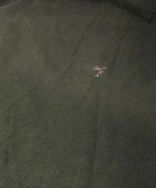 stussy（ステューシー）stussy (ステューシー) OLD ロゴラインTシャツ グリーン×ネイビー サイズ:Lの古着・服飾アイテム