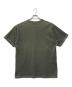 stussy (ステューシー) OLD ロゴラインTシャツ グリーン×ネイビー サイズ:L：8000円