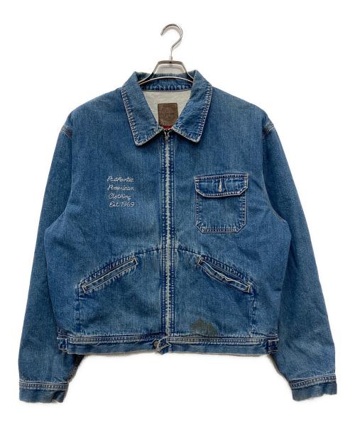 OLD GAP（オールドギャップ）OLD GAP (オールドギャップ) 刺繍デニムスイングトップ インディゴ サイズ:Lの古着・服飾アイテム