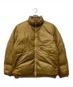 WOOLRICHウールリッチ）の古着「REVERSIBLE MUFFLE DOWN JACKET」｜ブラウン