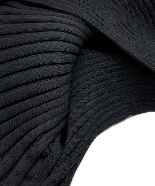 ISSEY MIYAKE（イッセイミヤケ）ISSEY MIYAKE (イッセイミヤケ) KNIT (AS IT IS) ブラック サイズ:2の古着・服飾アイテム