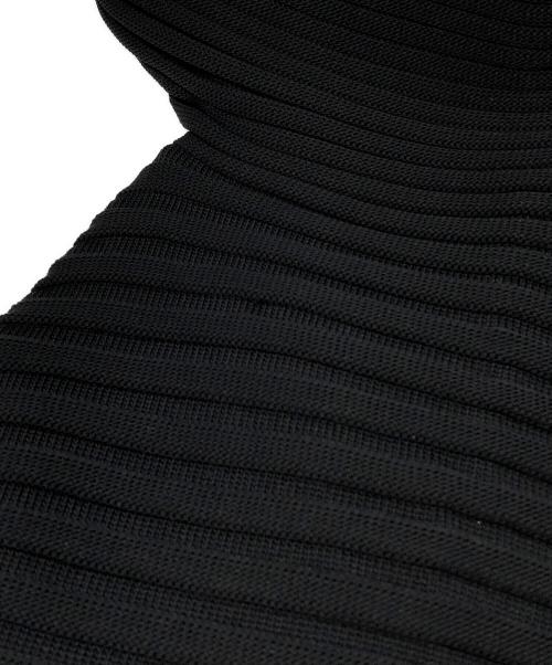 ISSEY MIYAKE（イッセイミヤケ）ISSEY MIYAKE (イッセイミヤケ) KNIT (AS IT IS) ブラック サイズ:2の古着・服飾アイテム