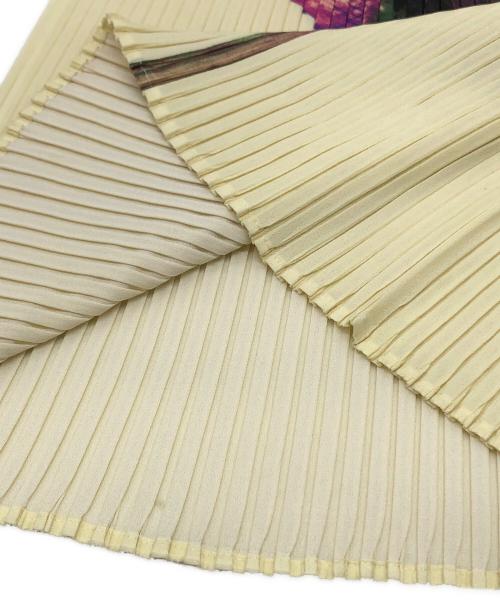 PLEATS PLEASE（プリーツプリーズ）PLEATS PLEASE (プリーツプリーズ) PRESSED FLORAプリーツカットソー ベージュ サイズ:2の古着・服飾アイテム