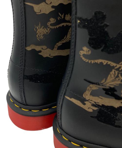 Dr.Martens（ドクターマーチン）Dr.Martens (ドクターマーチン) 8ホールブーツ ブラック サイズ:UK9の古着・服飾アイテム