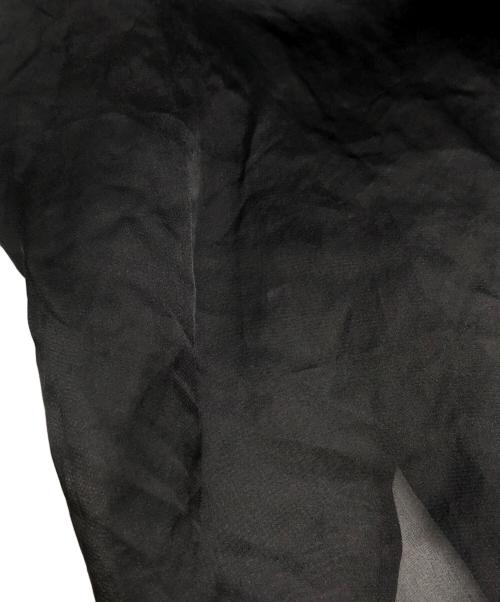 Maison Margiela（メゾンマルジェラ）Maison Margiela (メゾンマルジェラ) コットンポプリンシャツドレス ブラック サイズ:Sの古着・服飾アイテム