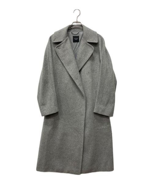 Max Mara WEEK END LINE（マックスマーラ ウイークエンドライン）MAX MARA WEEK END LINE (マックスマーラ ウイークエンドライン) リバーコート グレー サイズ:38の古着・服飾アイテム