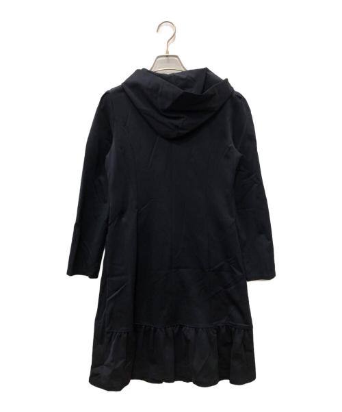 Rene（ルネ）Rene (ルネ) フードジップワンピース ネイビー サイズ:36の古着・服飾アイテム