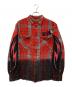 DIESEL（ディーゼル）の古着「チェックシャツ」｜レッド