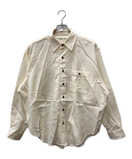 THE SHINZONE（ザ シンゾーン）THE SHINZONE (ザ シンゾーン) WOOL DADDY SHIRT アイボリー サイズ:Ｆ0の古着・服飾アイテム