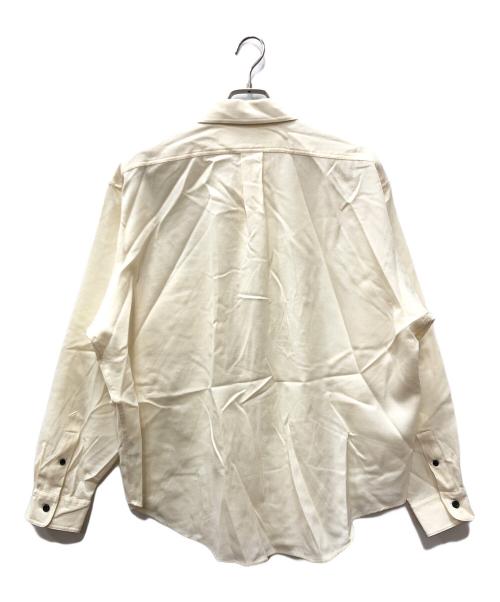 THE SHINZONE（ザ シンゾーン）THE SHINZONE (ザ シンゾーン) WOOL DADDY SHIRT アイボリー サイズ:Ｆ0の古着・服飾アイテム