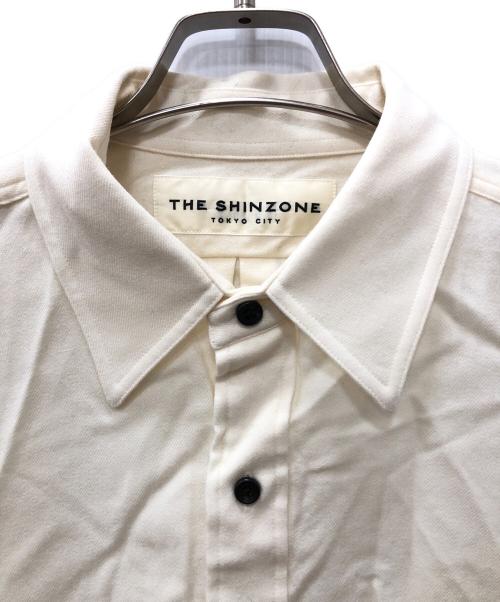 THE SHINZONE（ザ シンゾーン）THE SHINZONE (ザ シンゾーン) WOOL DADDY SHIRT アイボリー サイズ:Ｆ0の古着・服飾アイテム