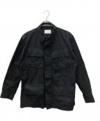 CIOTAシオタ）の古着「スビンコットンウェザージャングルファティーグジャケット」｜ブラック