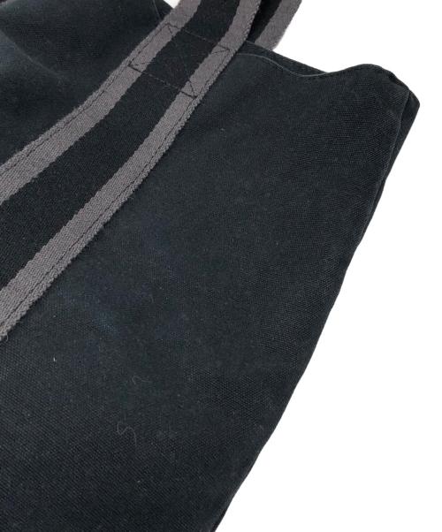 HERMES（エルメス）HERMES (エルメス) キャンバスハンドバッグ ブラック サイズ:下記参照の古着・服飾アイテム
