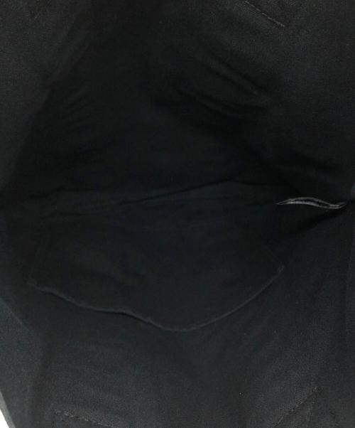 HERMES（エルメス）HERMES (エルメス) キャンバスハンドバッグ ブラック サイズ:下記参照の古着・服飾アイテム