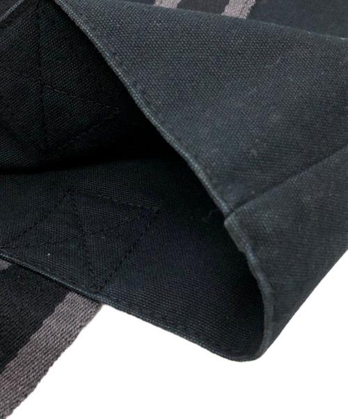 HERMES（エルメス）HERMES (エルメス) キャンバスハンドバッグ ブラック サイズ:下記参照の古着・服飾アイテム