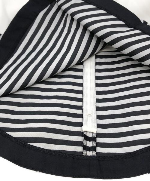 BORDER at BALCONY（ボーダーズ アット バルコニー）BORDER at BALCONY (ボーダーズ アット バルコニー) チュニックボーダーブラウス ホワイト サイズ:36の古着・服飾アイテム