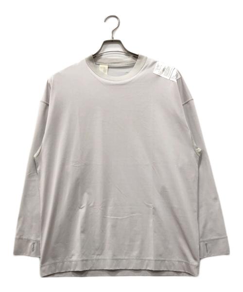 N.HOOLYWOOD（エヌ ハリウッド）N.HOOLYWOOD (エヌ ハリウッド) CREW NECK LONG SLEEVE ホワイト サイズ:36の古着・服飾アイテム