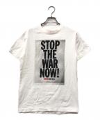 SUPREMEシュプリーム）の古着「STOP THE WAR NOW!」｜ホワイト