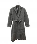 Y. PROJECTワイプロジェクト）の古着「ベルド ウール コート」｜グレー