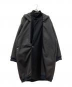 BLESSブレス）の古着「スウェットフード付きジャケットコート」｜グレー