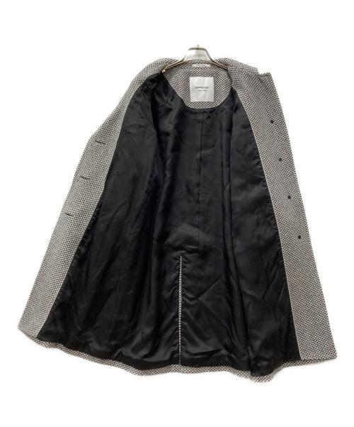 SANYO（サンヨー）SANYO (サンヨー) Rain Woolバルマカーンコート ホワイト サイズ:Mの古着・服飾アイテム