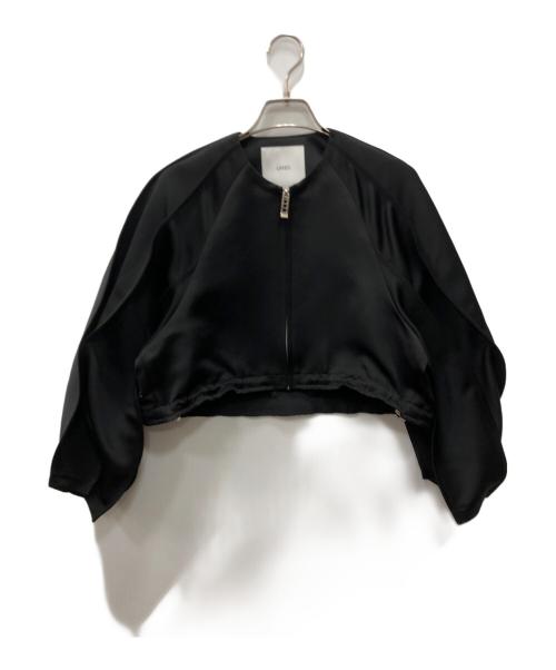 UN3D.（アンスリード）UN3D. (アンスリード) アウトシームショートブルゾン ブラック サイズ:36の古着・服飾アイテム