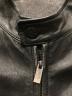 中古・古着 ARMANI COLLEZIONI (アルマーニ コレツィオーニ) シングルライダースジャケット ブラック サイズ:下記参照：15000円