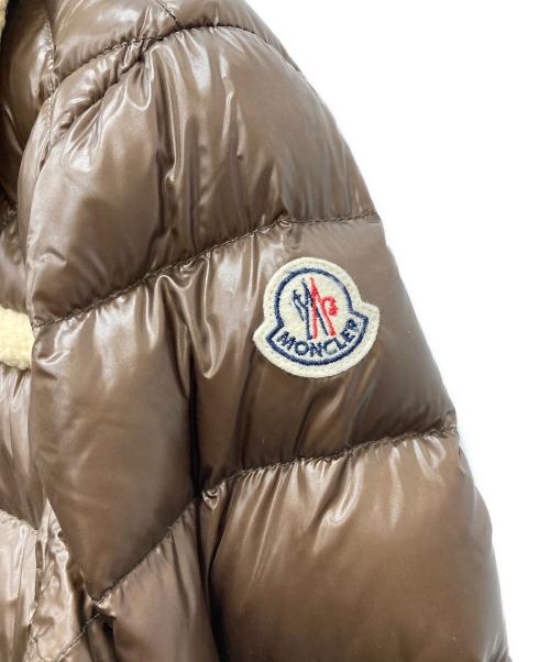 MONCLER（モンクレール）MONCLER (モンクレール) EVARISTE GIUBBOTTO ブラウン サイズ:1の古着・服飾アイテム