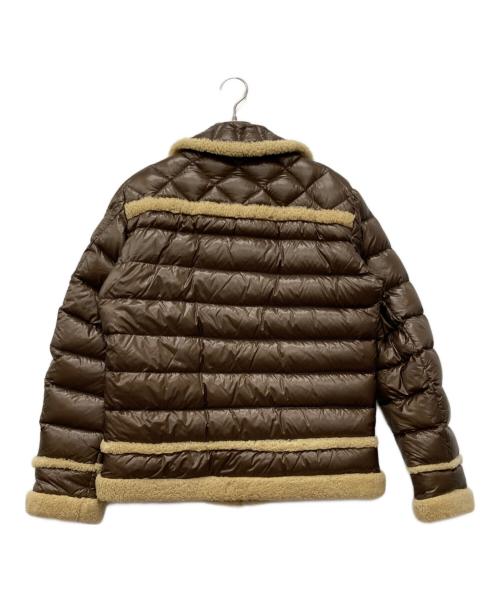 MONCLER（モンクレール）MONCLER (モンクレール) EVARISTE GIUBBOTTO ブラウン サイズ:1の古着・服飾アイテム