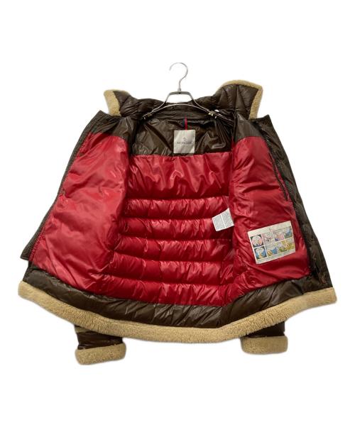 MONCLER（モンクレール）MONCLER (モンクレール) EVARISTE GIUBBOTTO ブラウン サイズ:1の古着・服飾アイテム