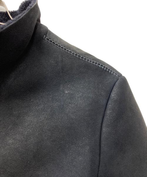 salvatore santoro（サルヴァトーレサントロ）Salvatore Santoro (サルヴァトーレサントロ) ムートンジャケット ネイビー サイズ:48の古着・服飾アイテム