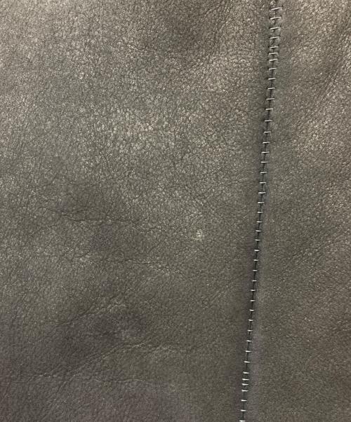 salvatore santoro（サルヴァトーレサントロ）Salvatore Santoro (サルヴァトーレサントロ) ムートンジャケット ネイビー サイズ:48の古着・服飾アイテム