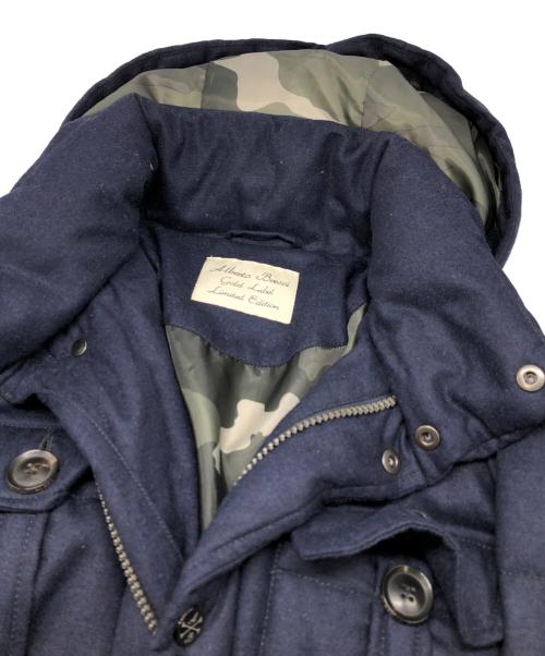 albert bresci（アルベルト ブレーシ）albert bresci (アルベルト ブレーシ) ダウンジャケット ネイビー サイズ:XSの古着・服飾アイテム