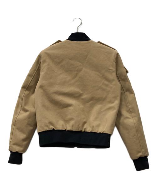 MSGM（エムエスジーエム）MSGM (エムエスジーエム) ボンバージャケット ベージュ サイズ:40の古着・服飾アイテム