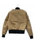 MSGM (エムエスジーエム) ボンバージャケット ベージュ サイズ:40：11000円