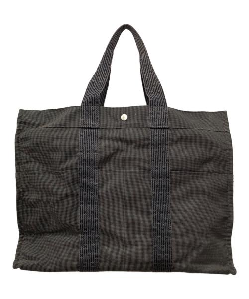 HERMES（エルメス）HERMES (エルメス) エールライントートバッグ ブラック サイズ:下記参照の古着・服飾アイテム