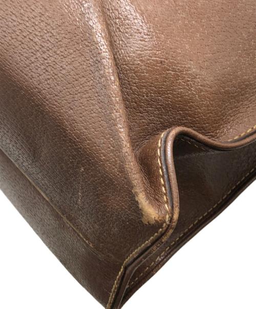 PRADA（プラダ）PRADA (プラダ) レザートートバッグ ブラウン サイズ:下記参照の古着・服飾アイテム