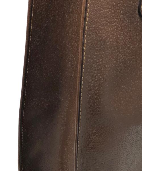 PRADA（プラダ）PRADA (プラダ) レザートートバッグ ブラウン サイズ:下記参照の古着・服飾アイテム