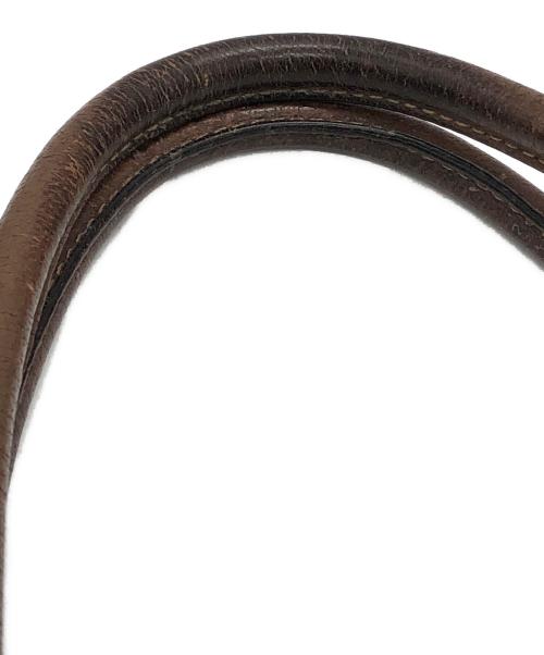 PRADA（プラダ）PRADA (プラダ) レザートートバッグ ブラウン サイズ:下記参照の古着・服飾アイテム