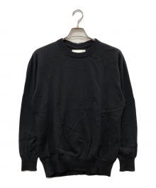 JIL SANDER（ジルサンダー）の古着「SWEATER CN LS」｜ブラック