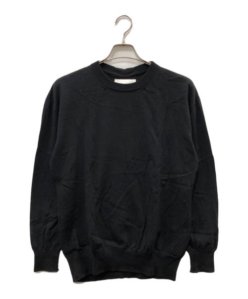 JIL SANDER（ジルサンダー）JIL SANDER (ジルサンダー) SWEATER CN LS ブラック サイズ:32の古着・服飾アイテム