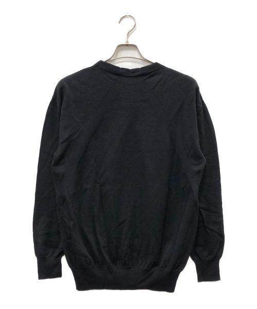 JIL SANDER（ジルサンダー）JIL SANDER (ジルサンダー) SWEATER CN LS ブラック サイズ:32の古着・服飾アイテム