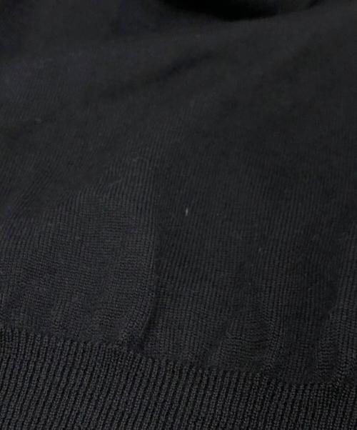 JIL SANDER（ジルサンダー）JIL SANDER (ジルサンダー) SWEATER CN LS ブラック サイズ:32の古着・服飾アイテム